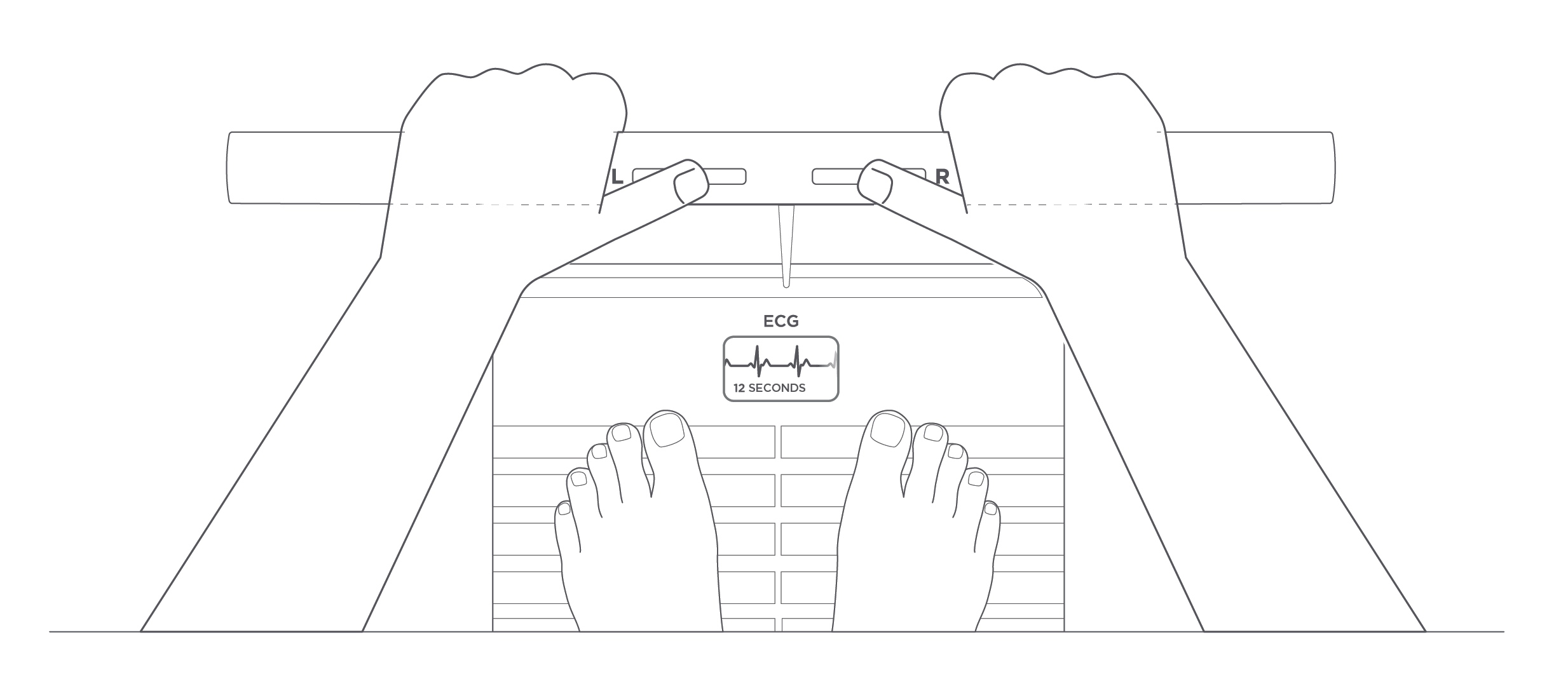 Withings' Body Scan scale can measure the composition of different