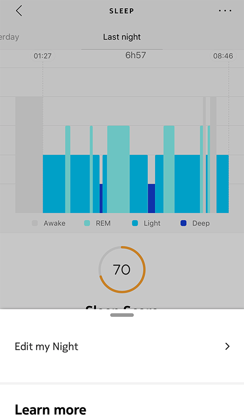 Withings steel hr outlet sleep tracking