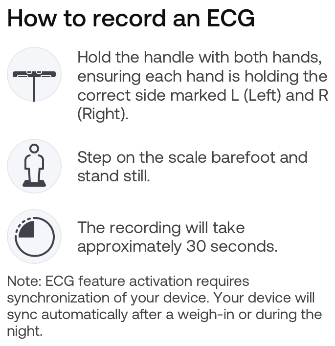 Body Scan - Activating the ECG feature – Withings