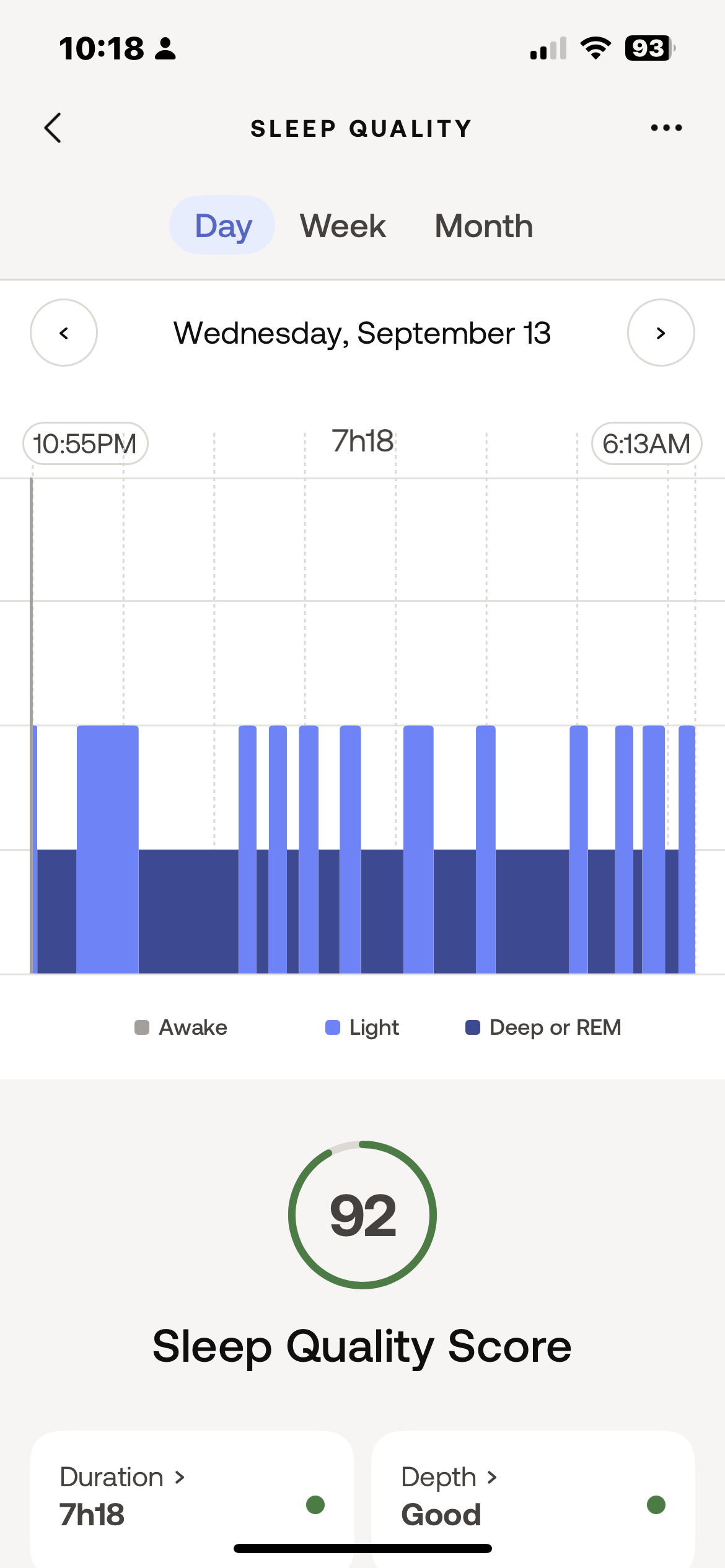 Withings watch sleep outlet tracking