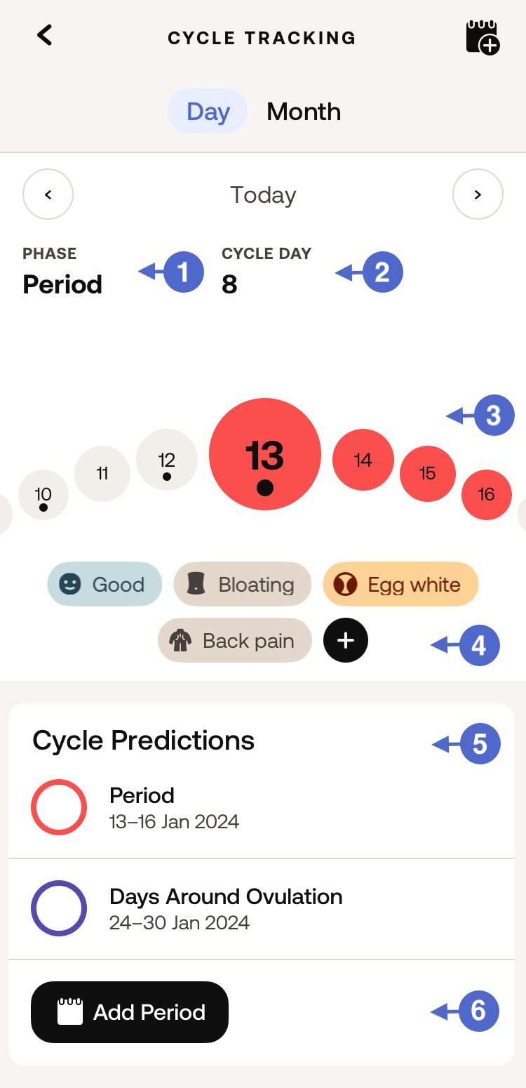 Withings App iOS Learn more about Menstrual Cycle Tracking Withings Support