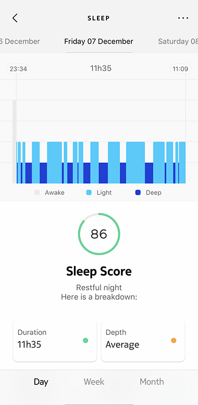 Withings steel clearance hr sleep tracking